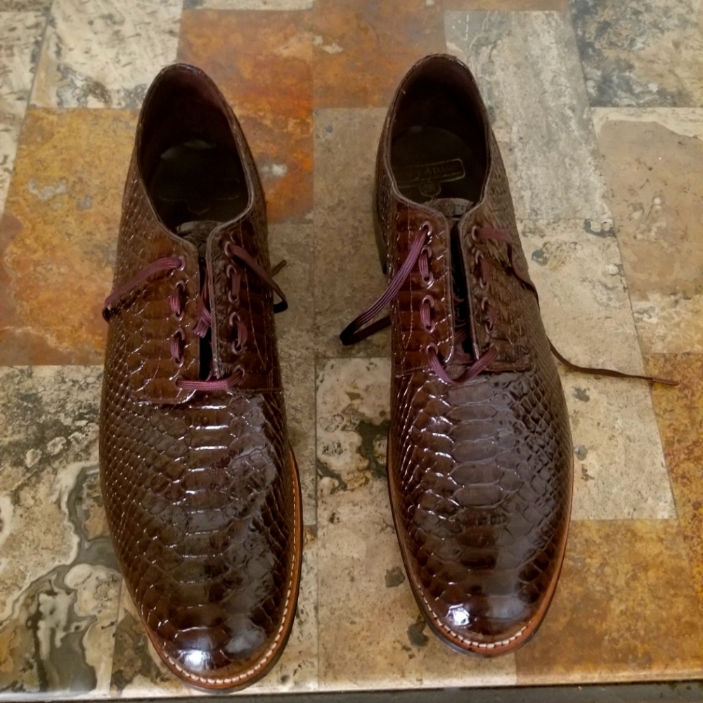 Means Python Style Stacy Adam Shoes - image 1